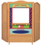 Guidecraft 4 in 1 Dramatic Play Theater